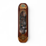Steampunk - Typewriter - A really old typewriter Skate Board Deck