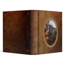 Steampunk - Typewriter - The secret messenger Vinyl Binder