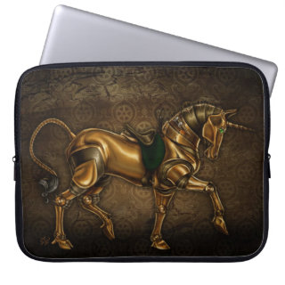 Steampunk Unicorn Computer Sleeve