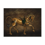 Steampunk Unicorn Post Card