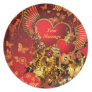 Steampunk Valentine 2 Plate