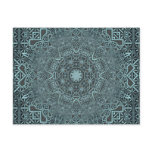 Steampunk Verdigris Lattice Postcards