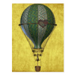 Steampunk Victorian Balloon Postcards