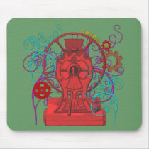 Steampunk Victorian Brass Machine Art mousepads by greenbaby Steampunk Victorian Brass Machine Art mousepads