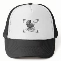Steampunk Victorian Cthulhu baby Trucker Hat