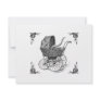 Steampunk Victorian Cthulhu baby Custom Invite