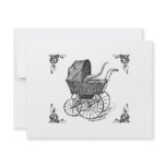 Steampunk Victorian Cthulhu baby Custom Invite