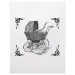 Steampunk Victorian Cthulhu baby Letterhead Design