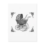 Steampunk Victorian Cthulhu baby Postcard
