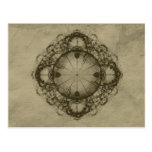 Steampunk Victorian design art Post Cards
