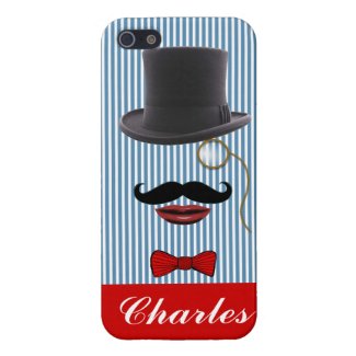 steampunk victorian funny iphone 5 cover case man