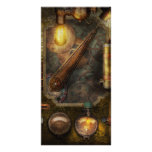Steampunk - Victorian fuse box Photo Card Template