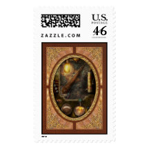 Steampunk - Victorian fuse box Postage