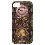 Steampunk Vintage Timepiece #1C iPhone 5 Covers