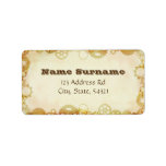 Steampunk Wedding, address labels labels