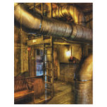 SteamPunk - Where the pipes go Full Color Flyer