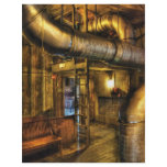 SteamPunk - Where the pipes go Letterhead Design