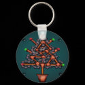 Steampunk Xmas, keychain