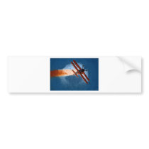 Stearman Biplane Bumper Sticker