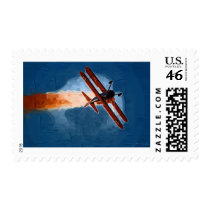 Stearman Biplane Postage Stamps