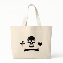 Stede Bonnet authentic pirate flag bags