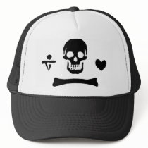 Stede Bonnet authentic pirate flag Trucker Hats