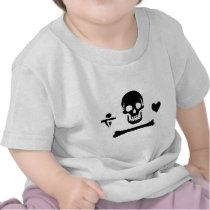 Stede Bonnet authentic pirate flag t-shirts