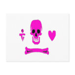 Stede Bonnet-Pink postcards