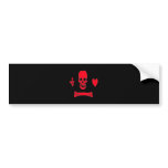 Stede Bonnet-Red bumper stickers