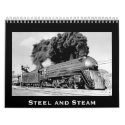 Steel and Steam calendars