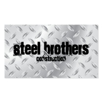 Steel Business Card Template