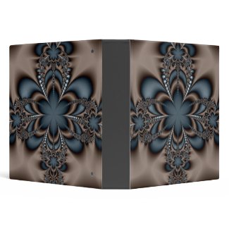 Steel butterflower vinyl binder