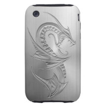 Steel Dragon iPhone 3 Tough Case