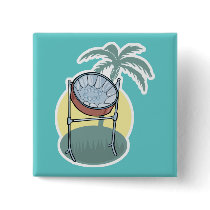 steel drum and palm tree design buttons by geekme steel drum and palm tree design buttons