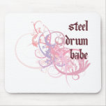 Steel Drum Babe Mouse Mat