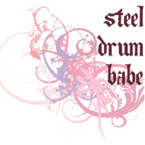Steel Drum Babe photo sculptures by busybees Steel Drum Babe photo sculptures