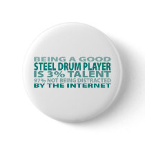 Steel Drum Player 3% Talent buttons by sciencewillprevail Steel Drum Player 3% Talent buttons