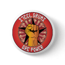 Steel Drums Are Power buttons by busybrain Steel Drums Are Power buttons