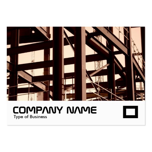 Steel Frame Construction Business Cards (front side)