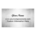 Steel Grunge Metal Plate Business Cards