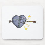 steel heart mousepad
