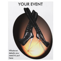 Steel Heels - Boot Fetish Full Color Flyer
