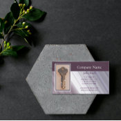 Steel Key Business Card profilecard
