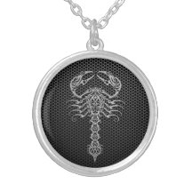 Steel Mesh Scorpion Custom Jewelry