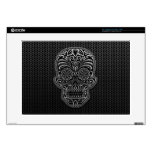 Steel Mesh Sugar Skull Laptop Skin