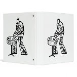 Steel Pan Player outline binders