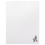 Steel Pan Player outline Custom Letterhead