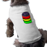 Steel Pan Rasta colors Steel Drum Design Graphic Pet Clothes