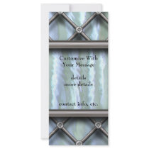 Steel Pool Fencing Custom Rack Cards