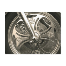 "Steel Wheel" Postcard